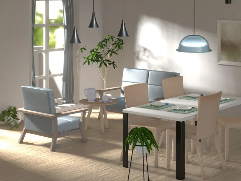 リビングの代替テキスト